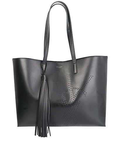 Perforated Logo Tote, front view